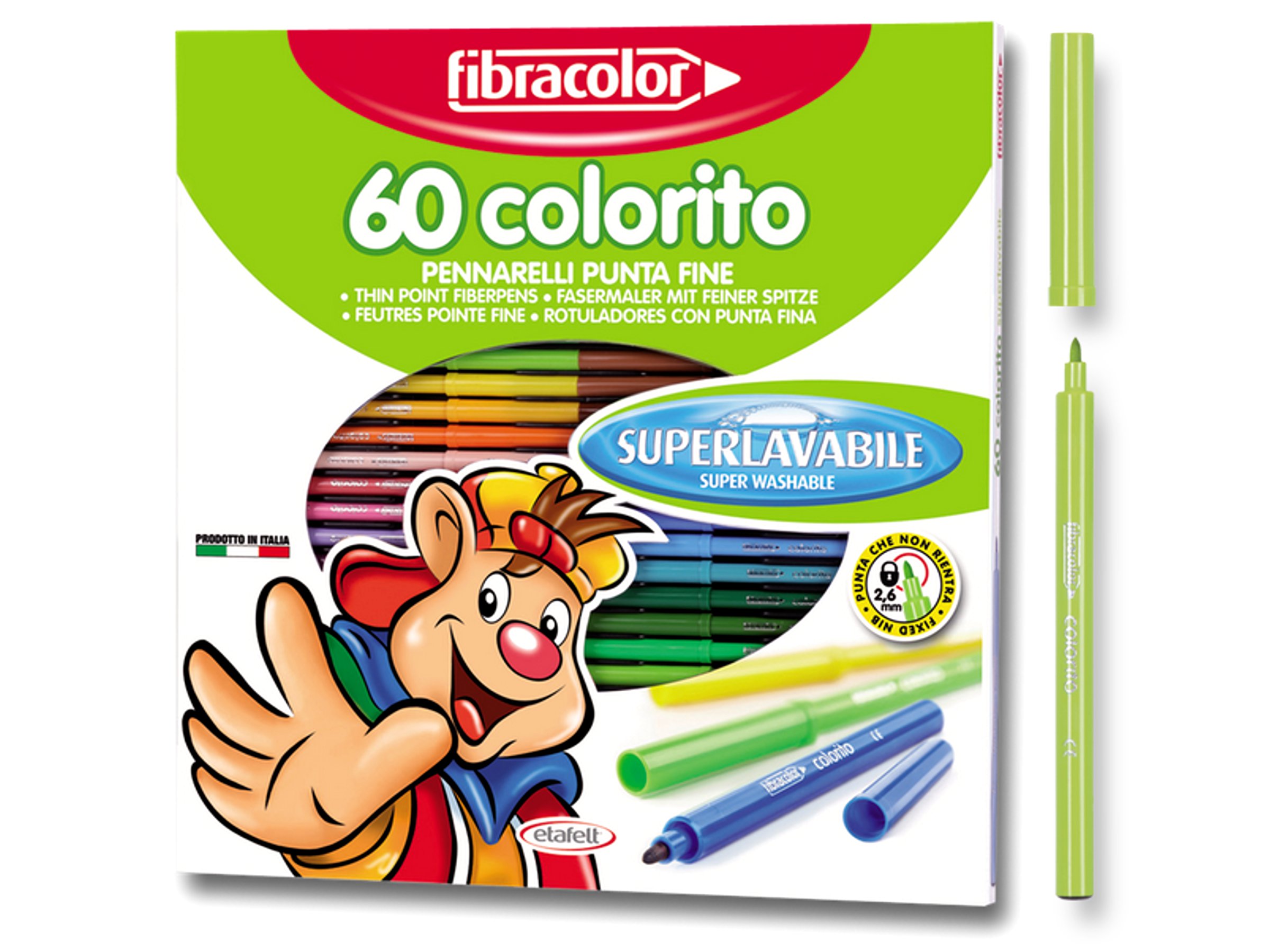 PISAKI MAZAKI FIBRACOLOR 60 COLORITO DUŻY ZESTAW