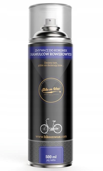 

Zmywacz do koronek i hamulców Bike on Wax 500ml