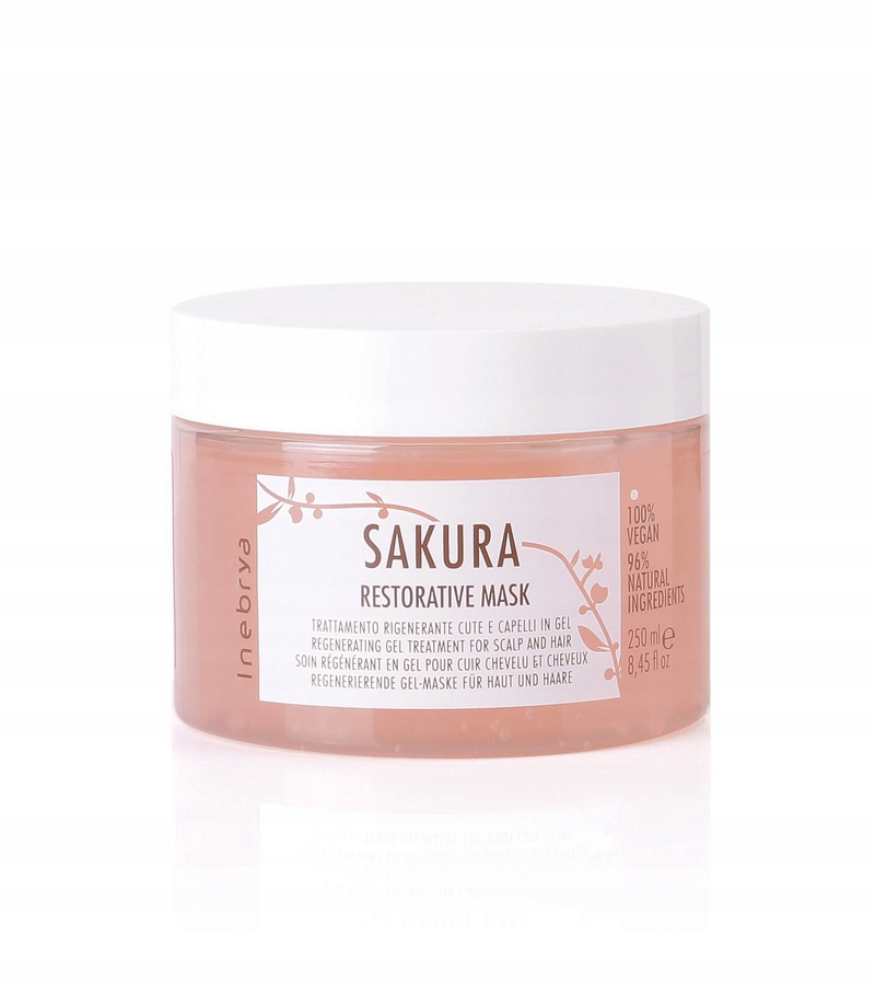 SAKURA MASKA WZMACNIAJĄCA 250ML INEBRYA