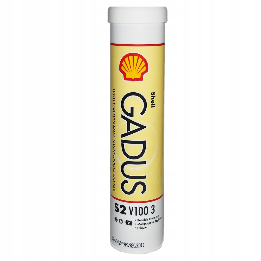 SHELL Gadus S2 V100 3 400g - uniwersalny smar do łożysk