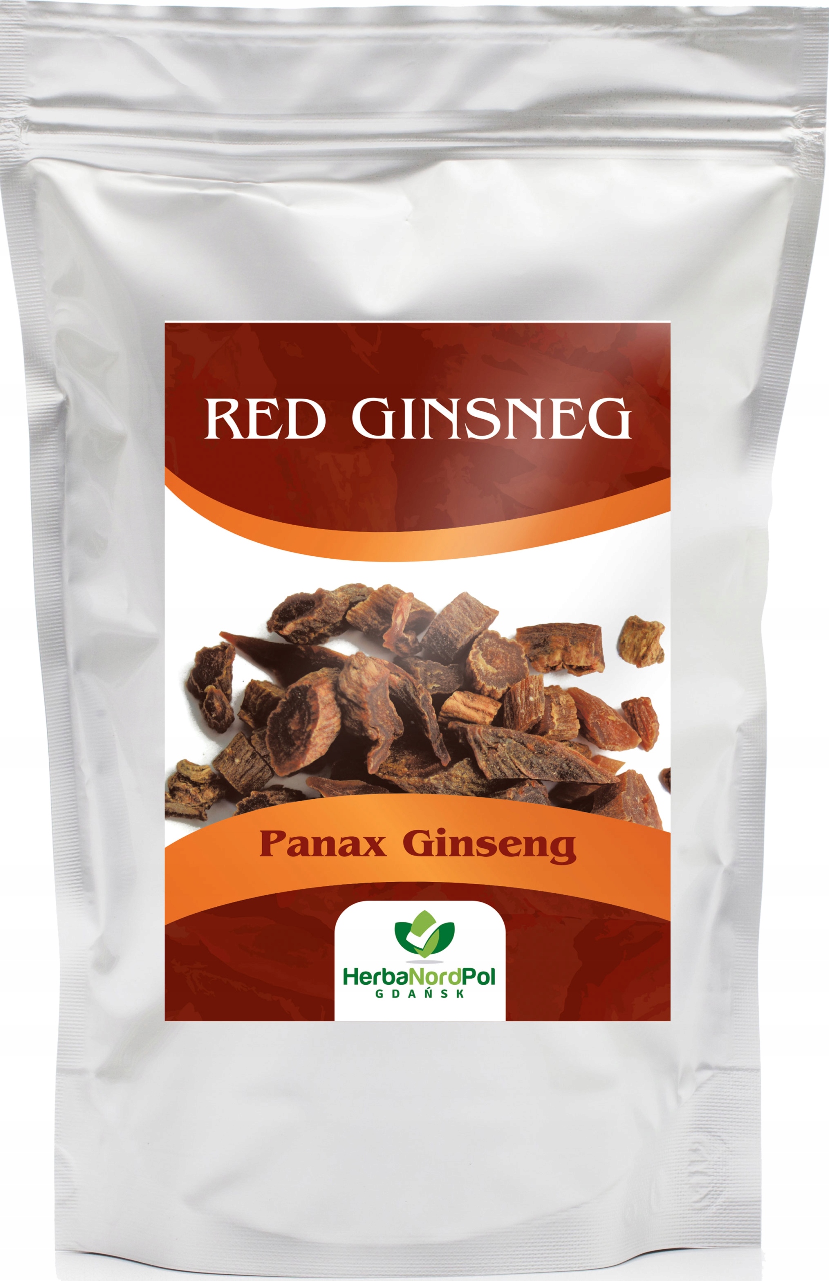 

Żeńszeń koreański Czerwony Panax żeń-szeń 100G