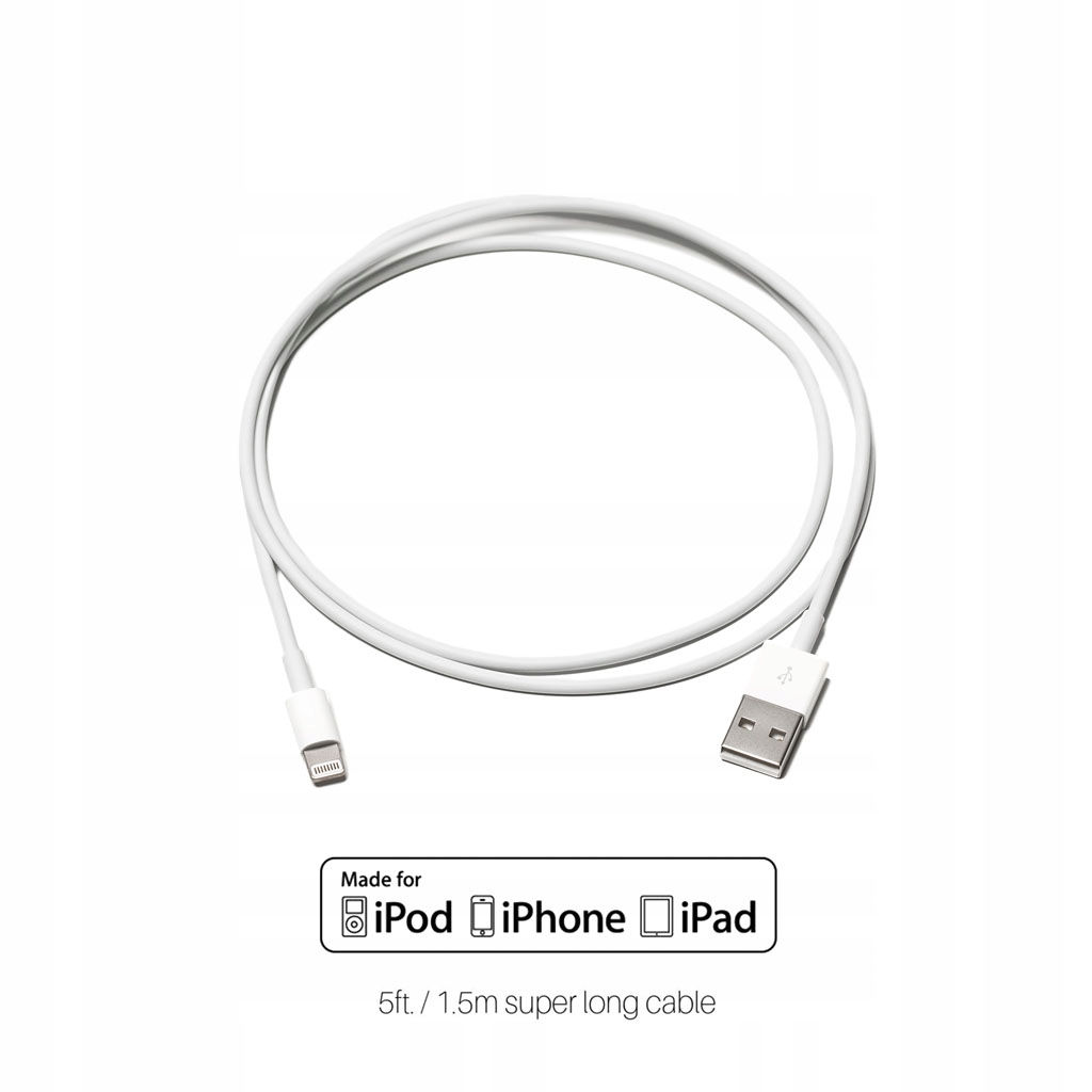 

Mfi Apple lightning kabel Usb kabel iPhone (1.5m)