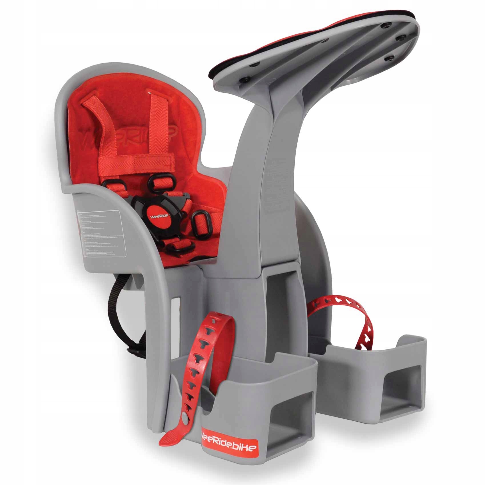

WeeRide Safe Front Classic Fotelik rowerowy Red