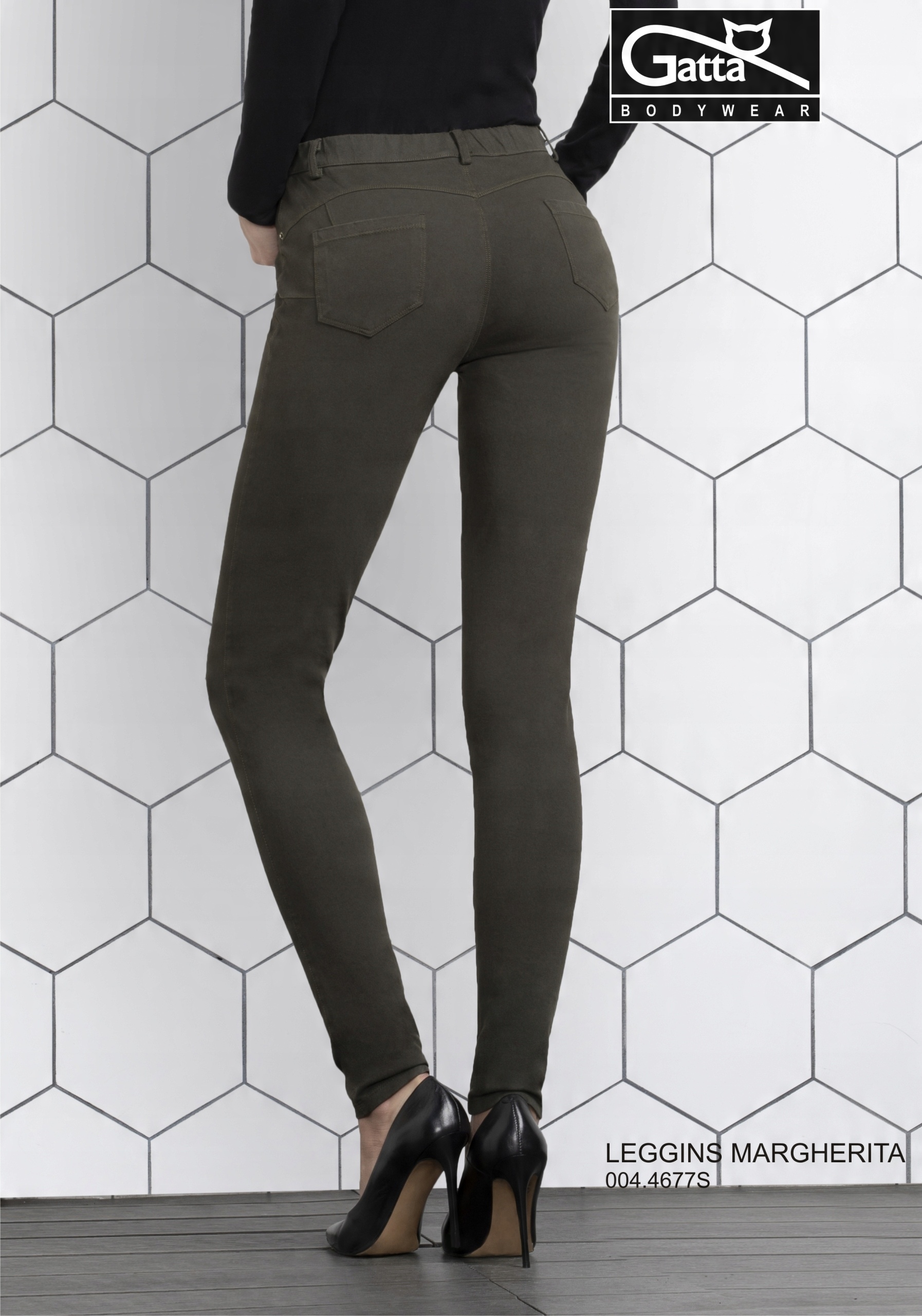 

Spodnie Legginsy Gatta 44677 Margherita 4/L Czarne