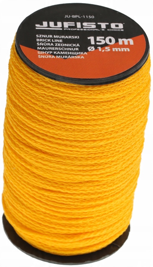 

Sznurek Murarski Budowlany Sznur 150M 1,5 mm Mocny