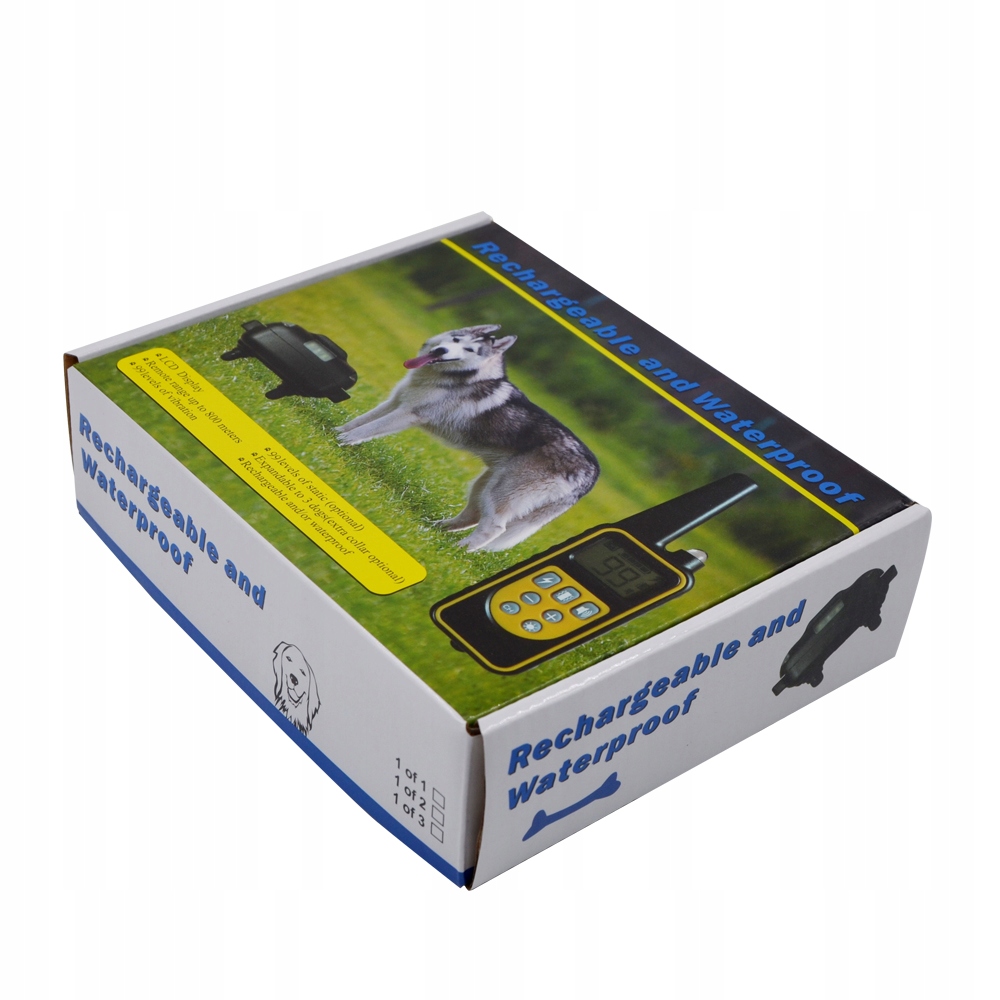 Elektryczna obroża treningowa RegMag L880-2 z pilotem, dwie obroże