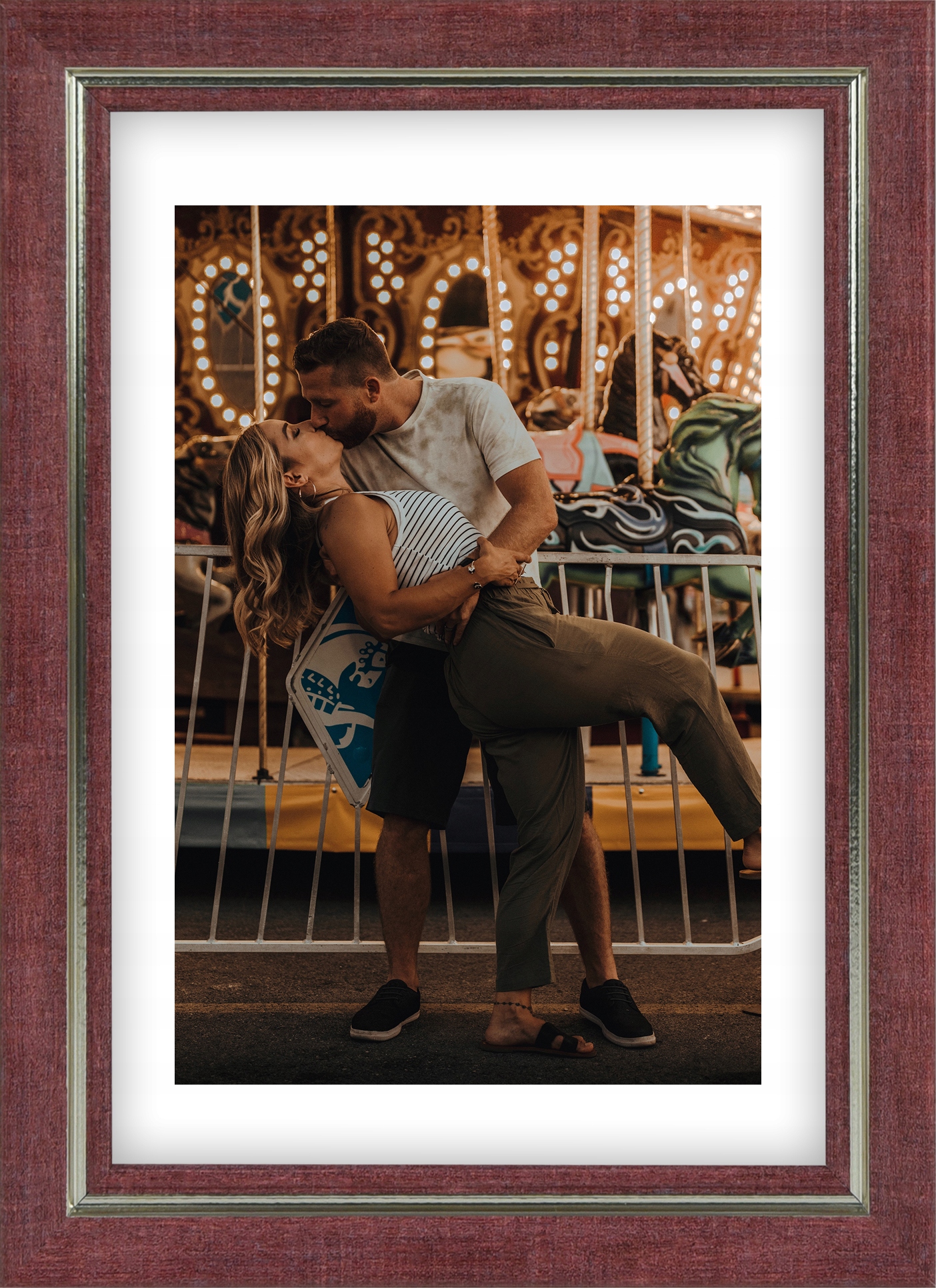 

Rama Na Zdjęcia Różowa Foto Ramka 18x24 CM