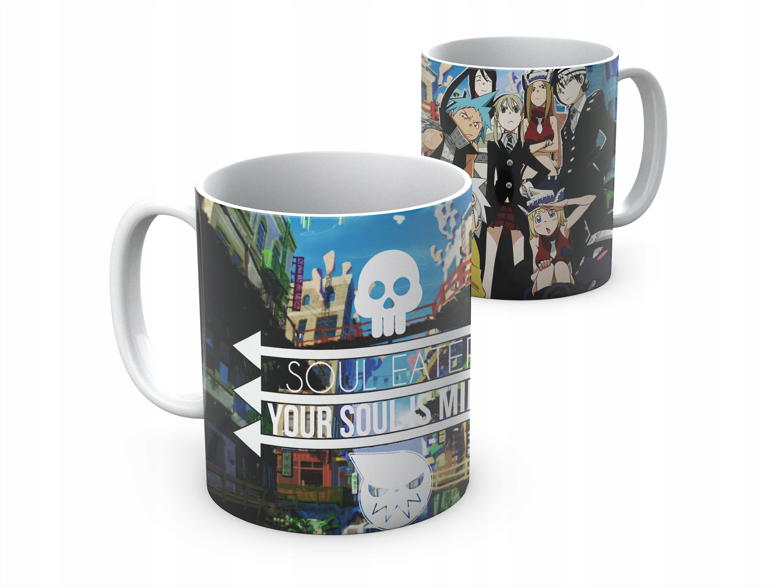 

Kubek 330ml anime manga Soul Eater imie napis