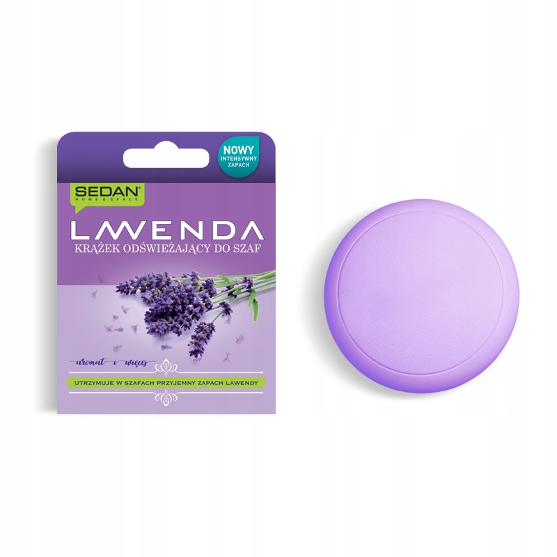 Lawendowy krążek do szaf Sedan AK0032
