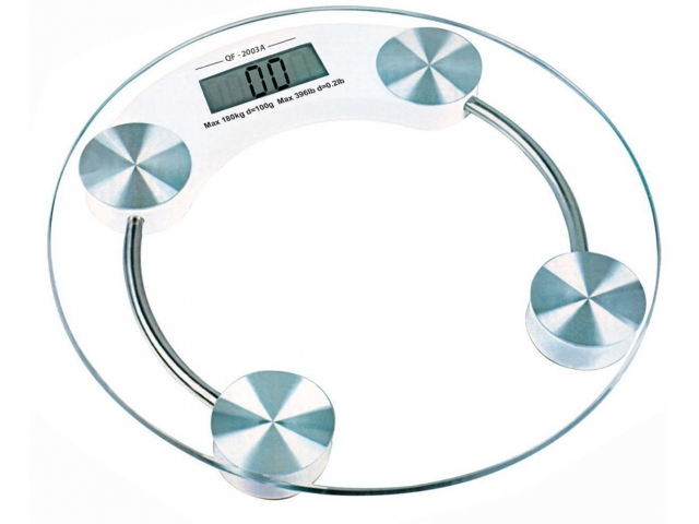 

Waga Łazienkowa 180 Kg Hartowane Szkło LCD
