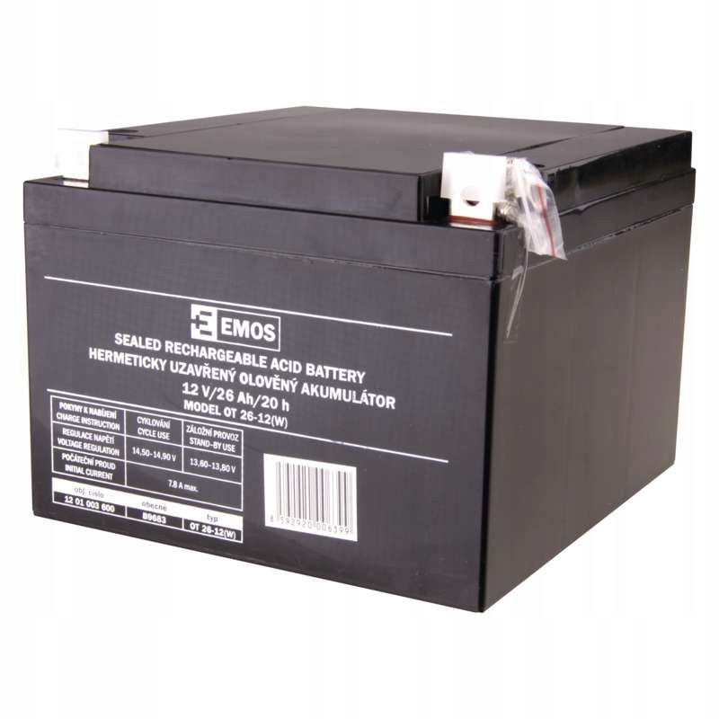 Akumulátor Agm 12V 26Ah 12× 14