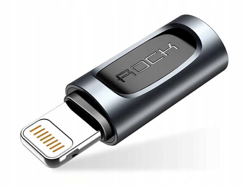 

Rock Adapter Przejściówka Usb-c Lightning iPhone