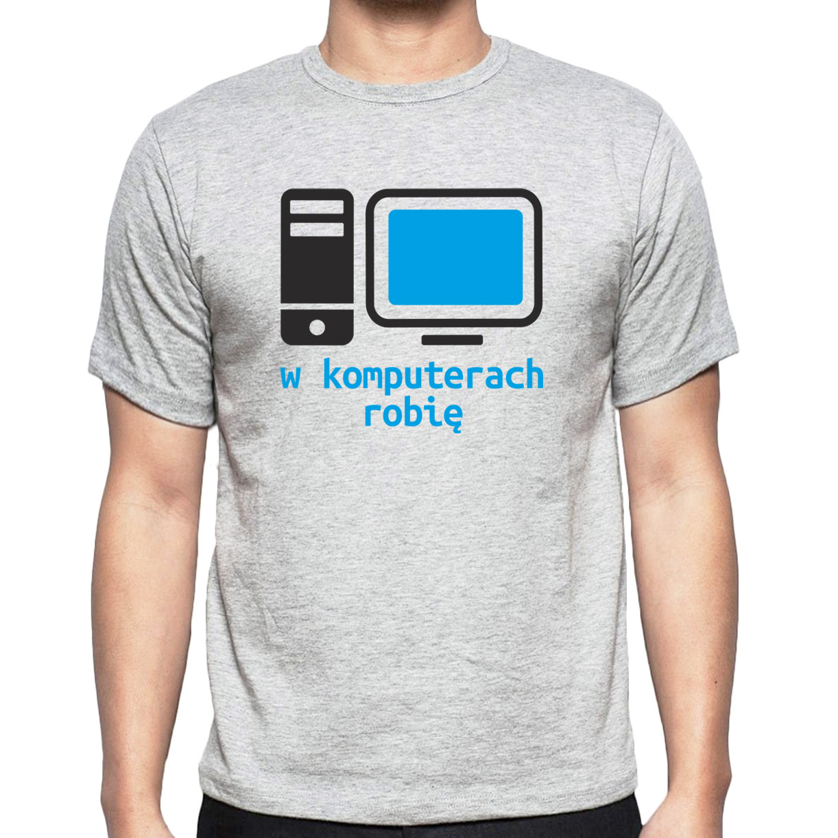 

Koszulka z nadrukiem dla programisty, komputerowca