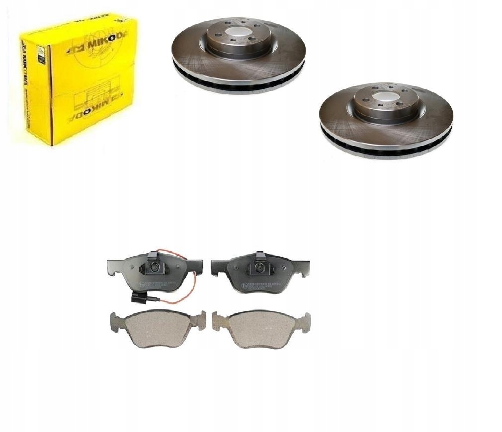 Kotouče Fiat Multipla Přední 284 mm Sada