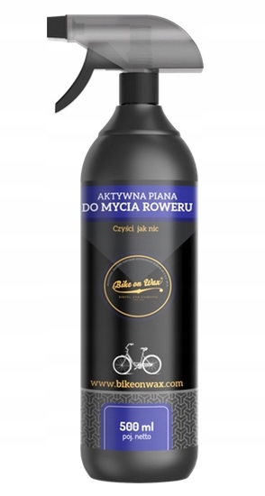 

Aktywna piana do mycia roweru Bike on Wax 500 ml
