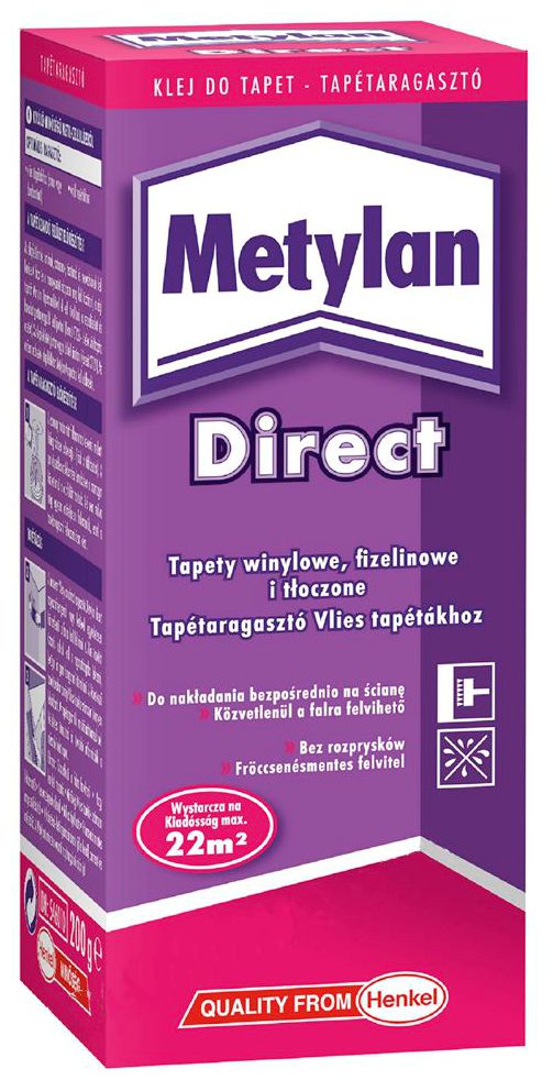 

Klej Do Tapet Metylan Direct Henkel 200 gr.