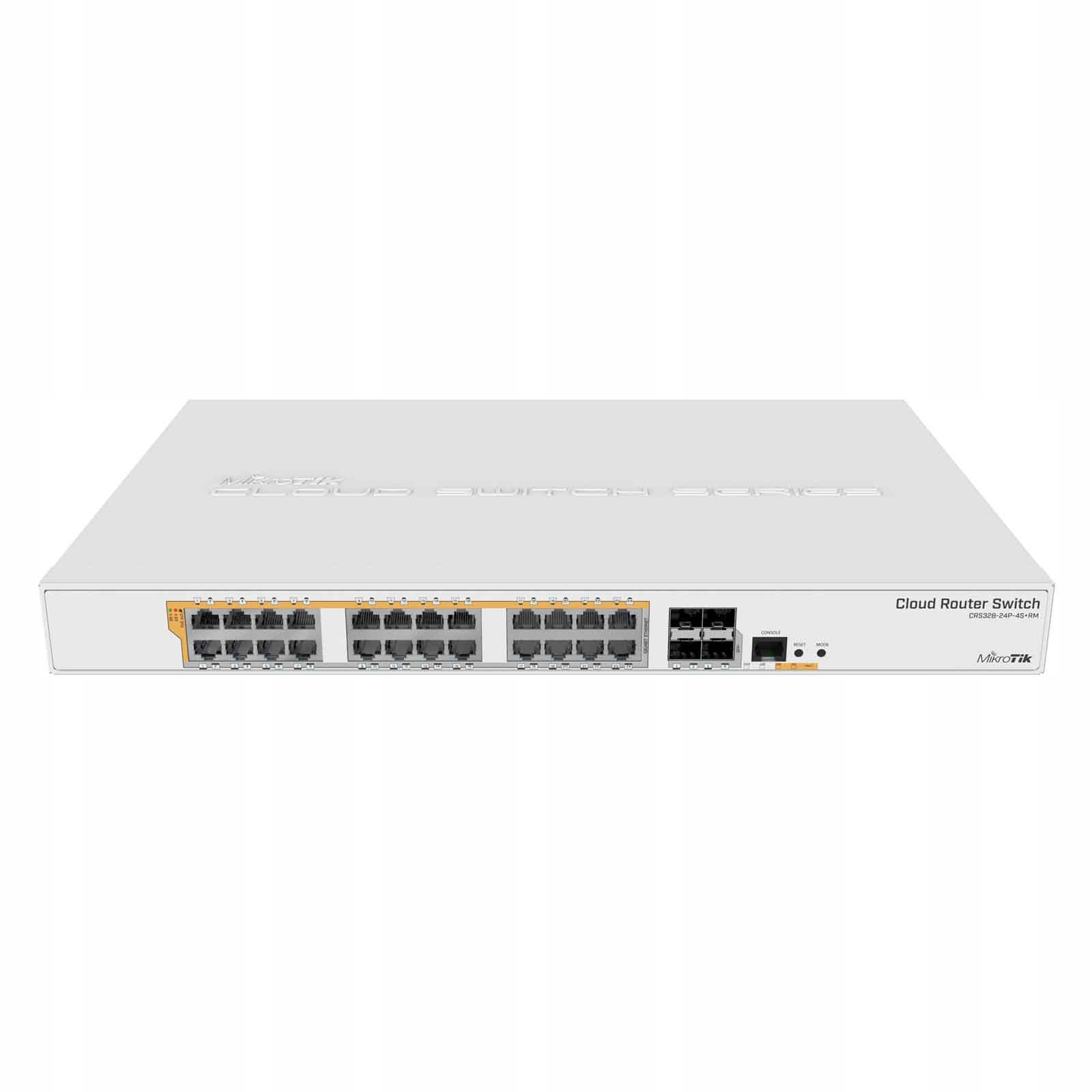 Mikrotik CRS328-24P-4S+RM 24-port Gigabit Cloud Router Switch