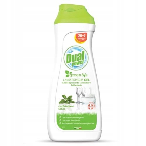 

Dual Power green life ekologiczny żel do zmywarki