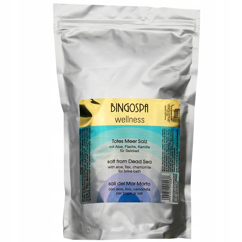 

Sól Z Morza Martwego Aloes Len Rumianek