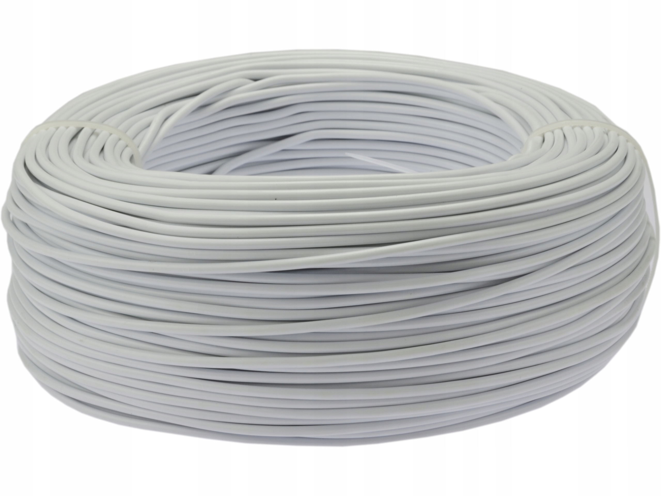 

Kabel przewód linka giętki Lgy 0,75mm2 biały 100m