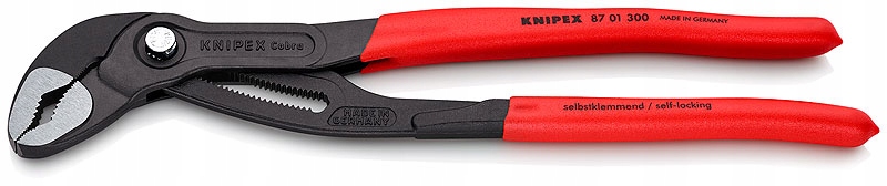 SZCZYPCE DO RUR ZACISKOWE NASTAWNE KNIPEX 300 mm