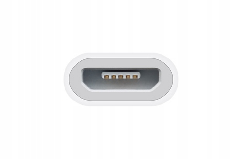 PRZEJŚCIÓWKA LIGHTNING na MICRO USB IPHONE ADAPTER Waga produktu z opakowaniem jednostkowym 0.01 kg