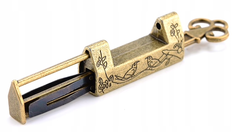 

Kłódka Zamek Retro Vintage Zapięcie Blokada