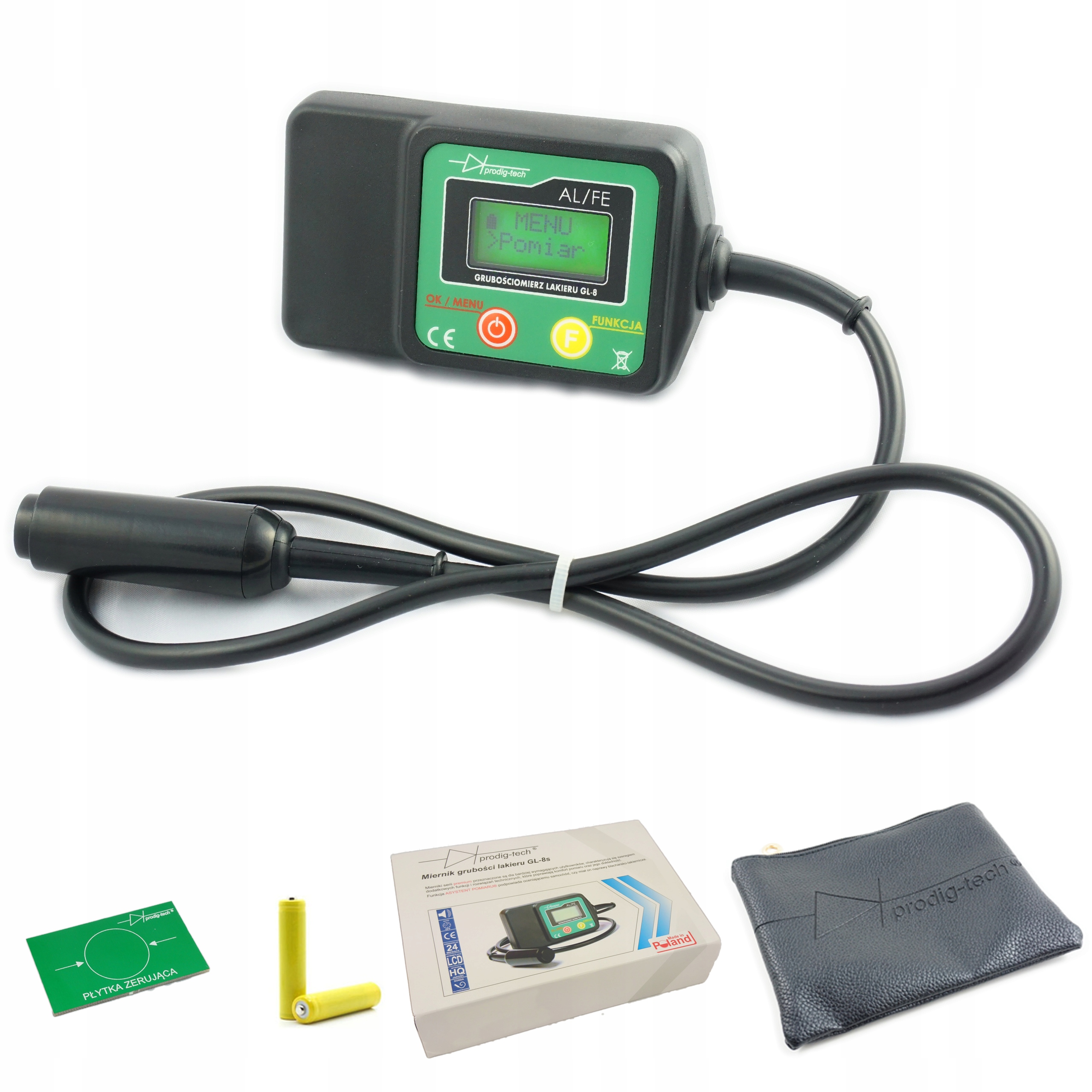 

Miernik Grubości Lakieru Tester Prodig Tech GL-8s
