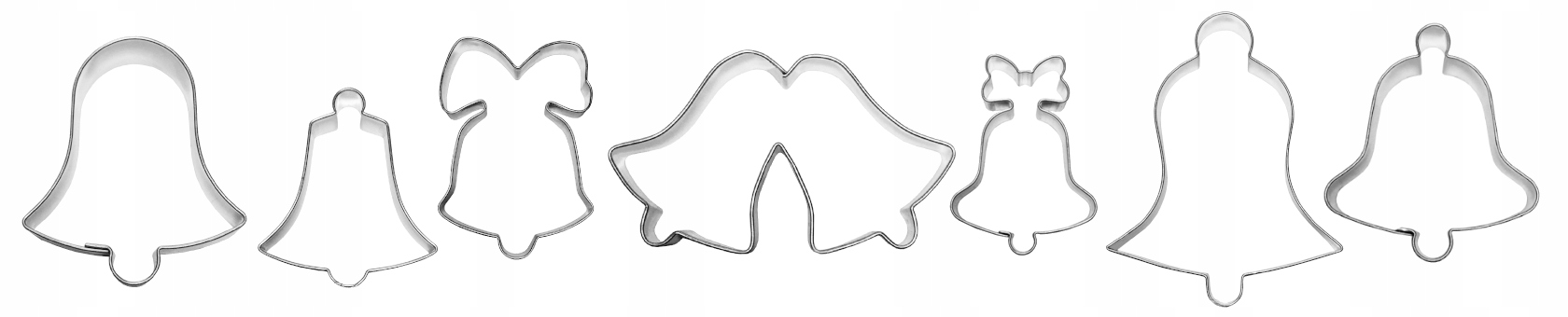 Foremka Dzwonek z kokardą 6,0 cm, wykrawacz Kod producenta 0620