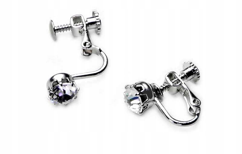 

Malutkie Klipsy Swarovski Kryształ Jablonex