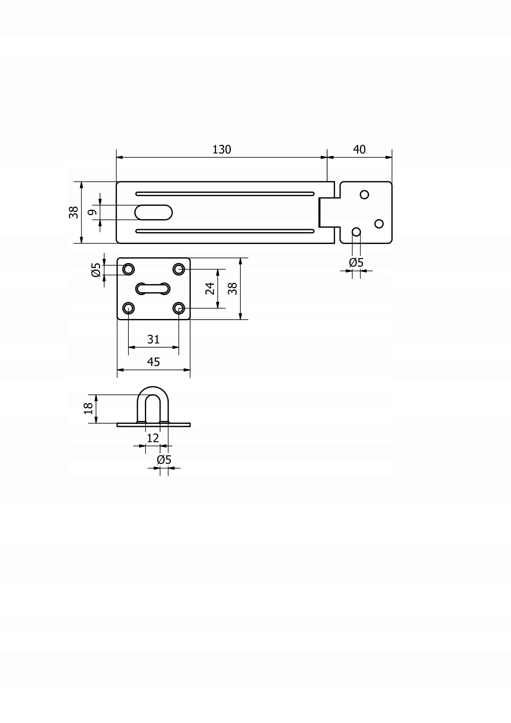 WRZECIĄDZ ZAMKNIĘCIE NA KŁÓDKĘ SKOBEL KRYTY 100x38 Marka Najder
