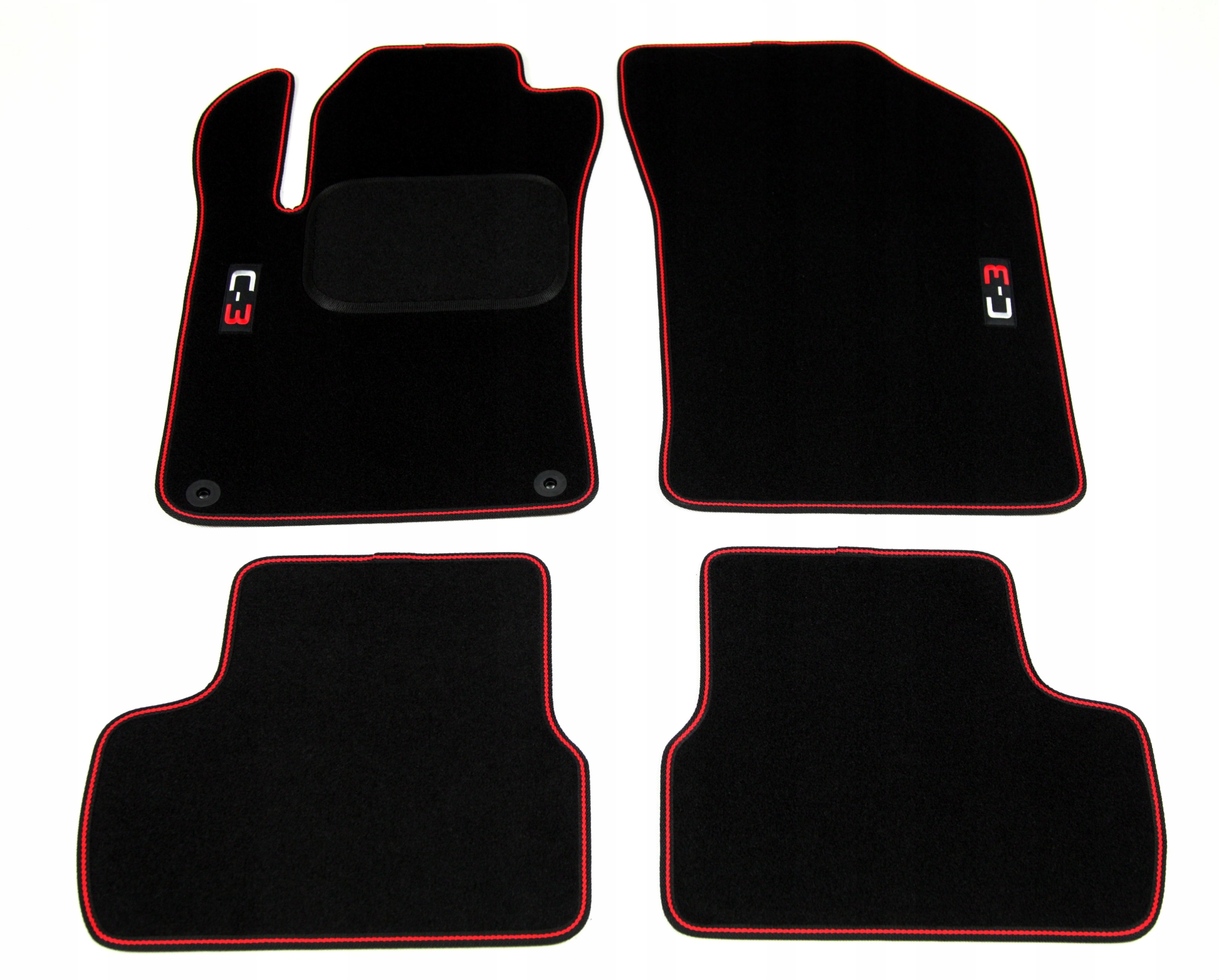 

Dywaniki welurowe Citroen C3 II i DS3 II 09 - 16 r