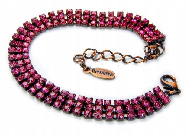 

Bransoletka Różowa fuksja Jablonex Kiara