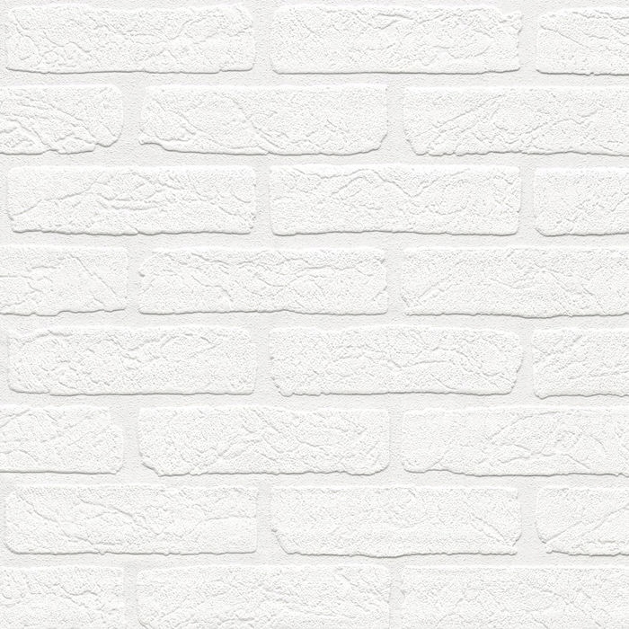 TAPETA WZÓR BIAŁA CEGŁA MUR WINYLOWA EFEKT 3D