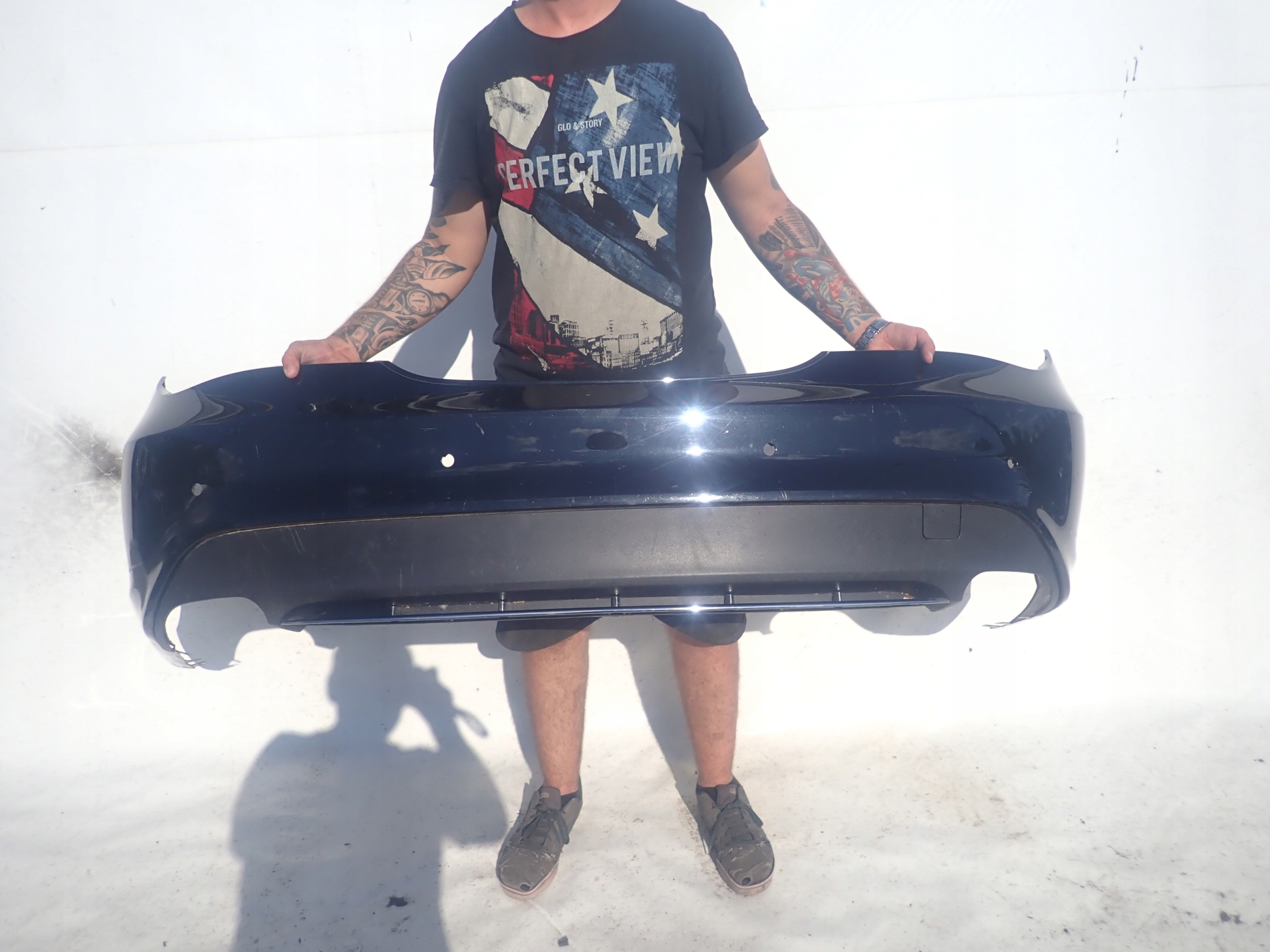 MERCEDES CLA W117 13-16 bumper rear part rear PDC