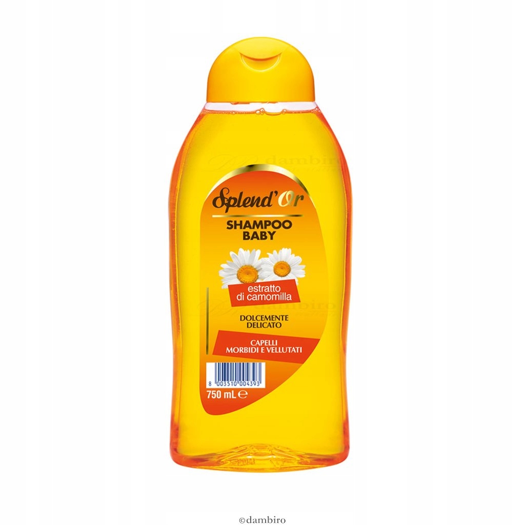 

Splend'Or Baby szampon do włosów dla dzieci 750ml