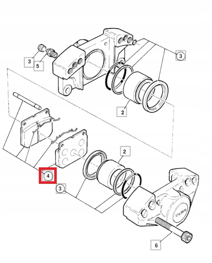 ТОРМОЗНЫЕ КОЛОДКИ FASTRAC ПОРШЕНЬ 75 ММ 15/920395