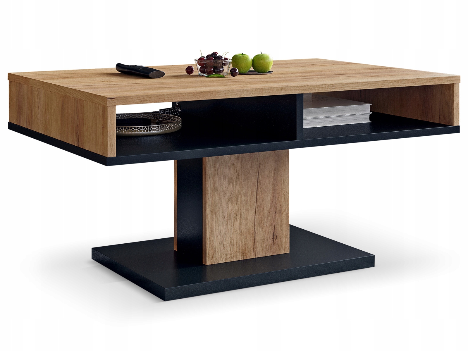 

Timo Mat Dąb Craft Złoty Ława Stolik Kawowy Półka