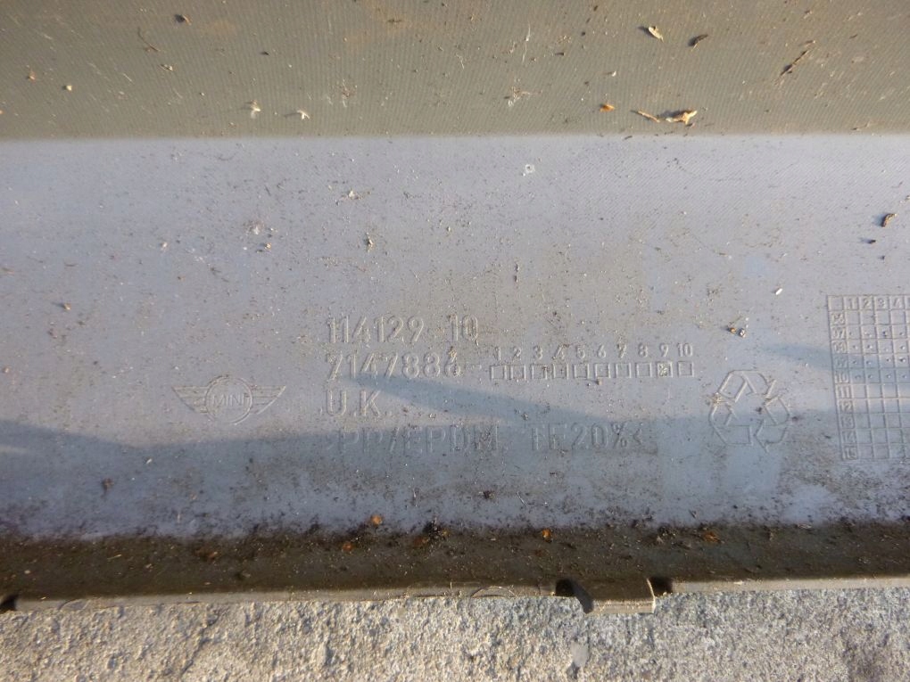 MINI COOPER S R56 R57 06- bumper rear