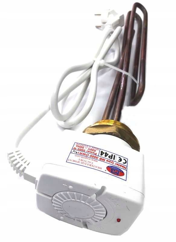 

Grzałka Mb do boilera 3kW 6/4 230V termostat .004