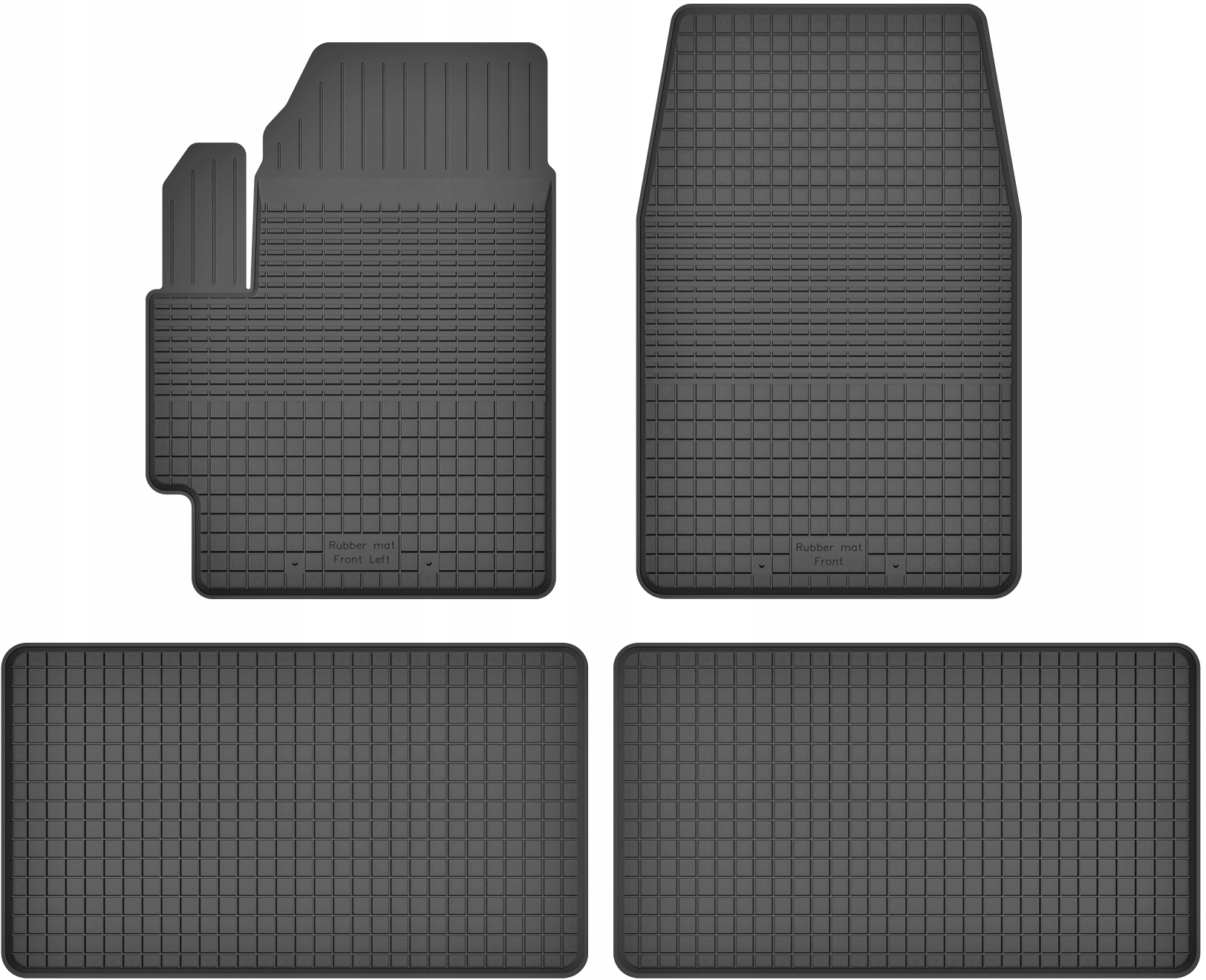 

Dywaniki gumowe korytkowe do Renault Espace III 3