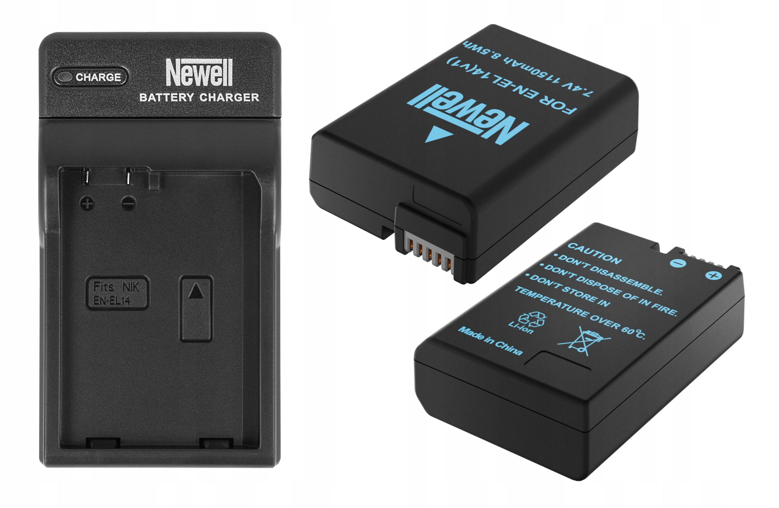 

Akumulator EN-EL14 +Ładowarka do Nikon D5200 D3200
