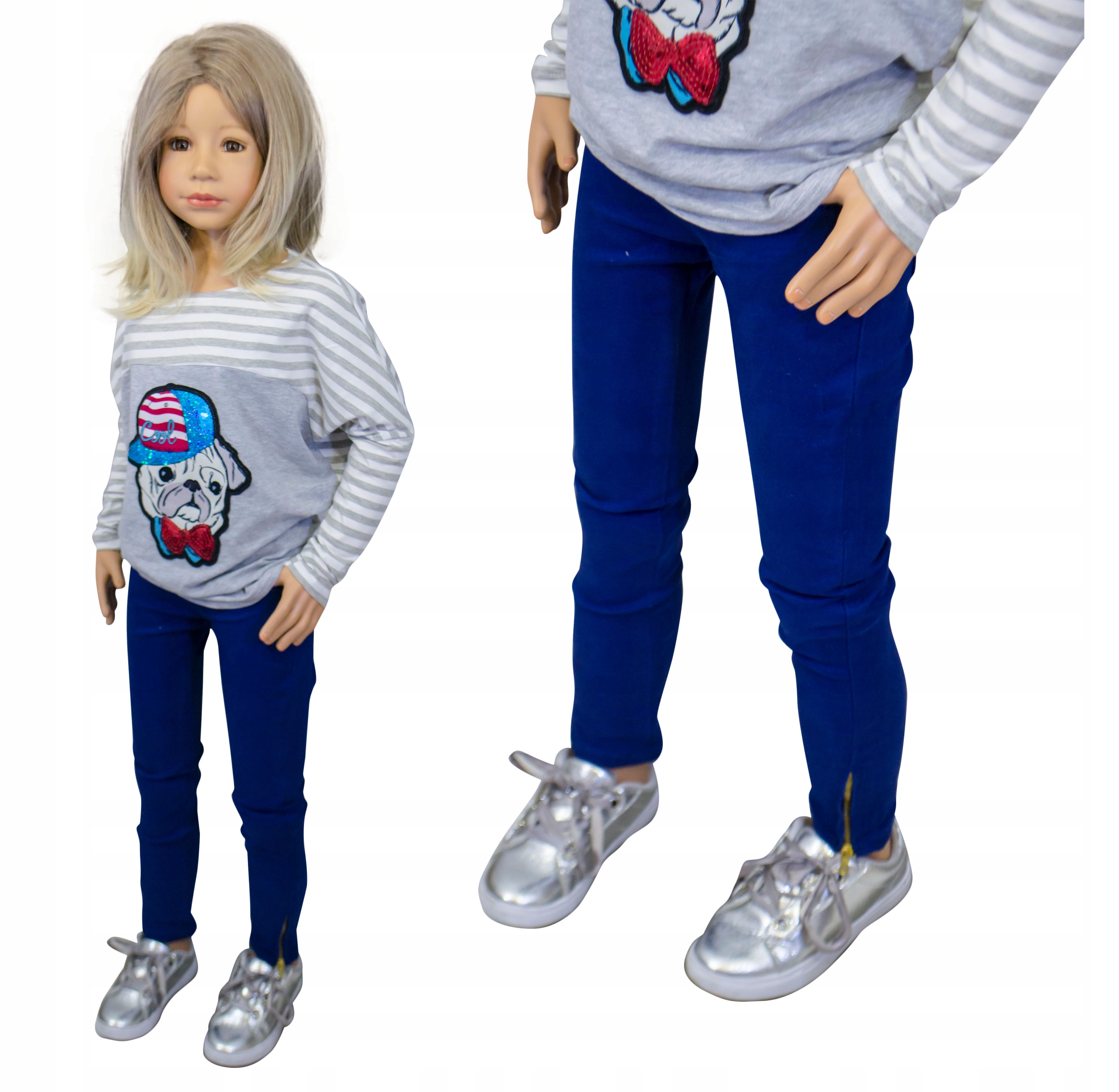 

Elastyczne spodnie / legginsy 0683 rozmiar 158