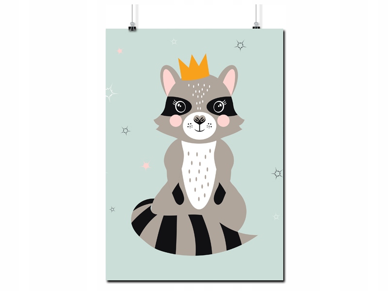 

Plakat Szop Szopy Zwierzęta 100x130CM Mat 35 Wzor