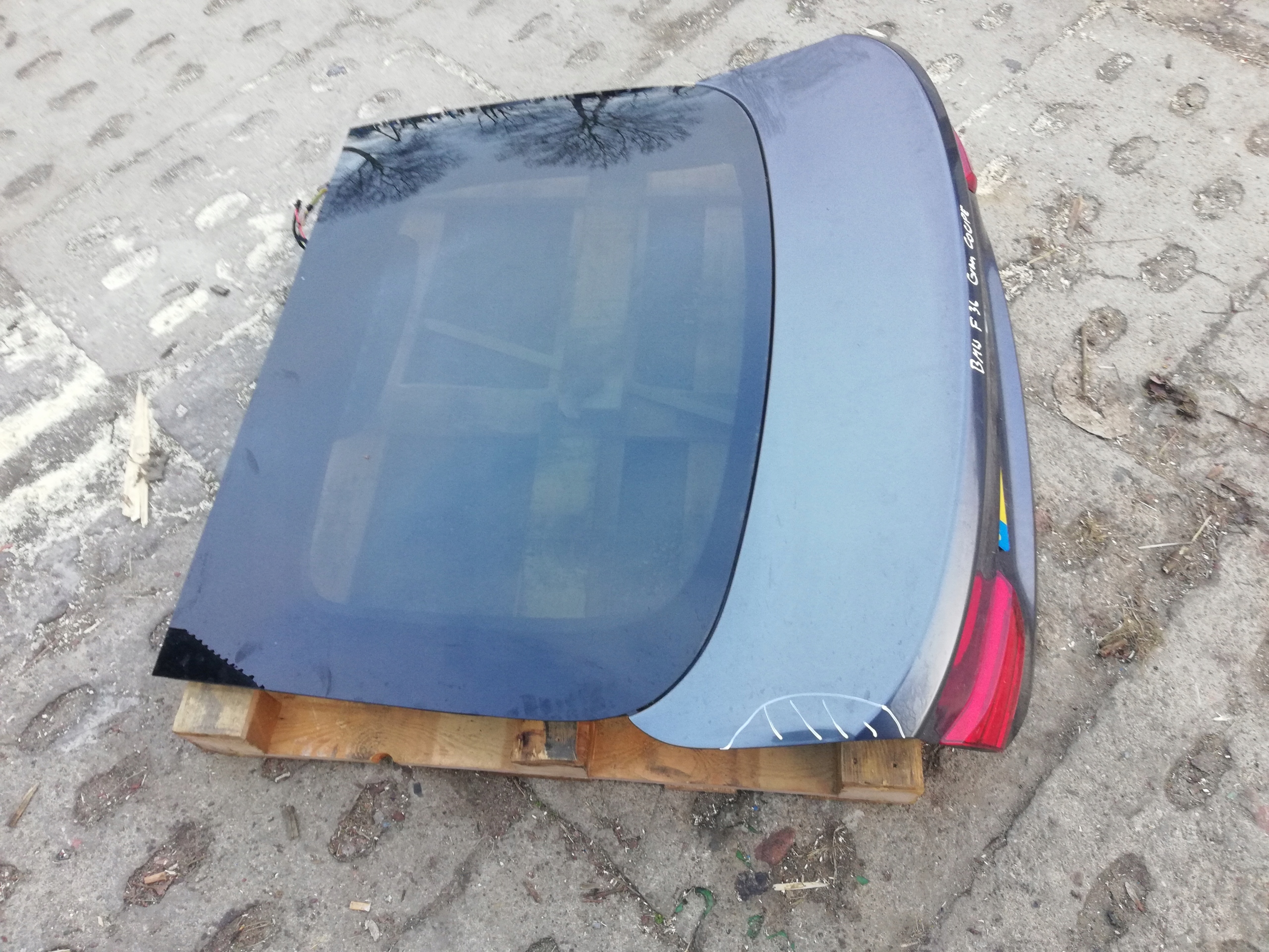 BMW 4 F36 LIFT KLAPA TYŁ TYLNA Typ samochodu Samochody osobowe