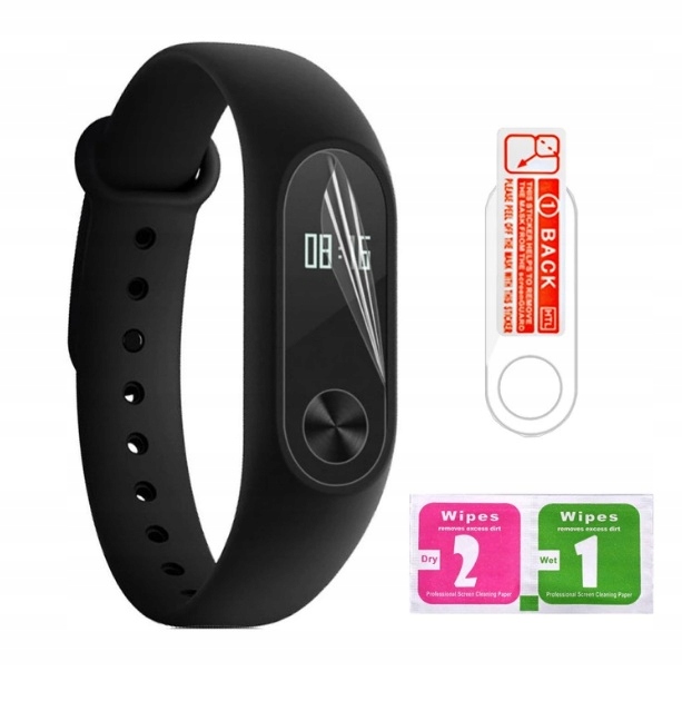 

Folia Ochronna Do Xiaomi MI Band 2 MiBAND Zestaw