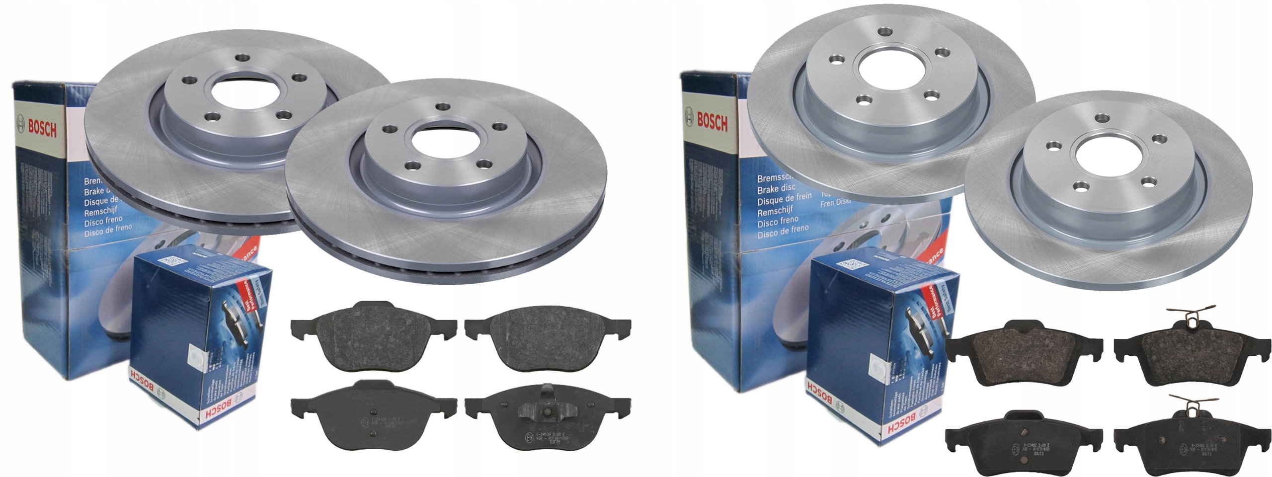 Диски колодки BOSCH передняя задняя VOLVO C70 II C30 300