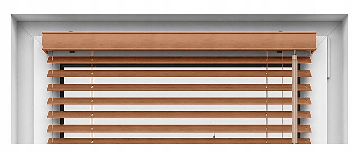 ŻALUZJA ŻALUZJE DREWNIANE 25mm NA WYMIAR Marka inna