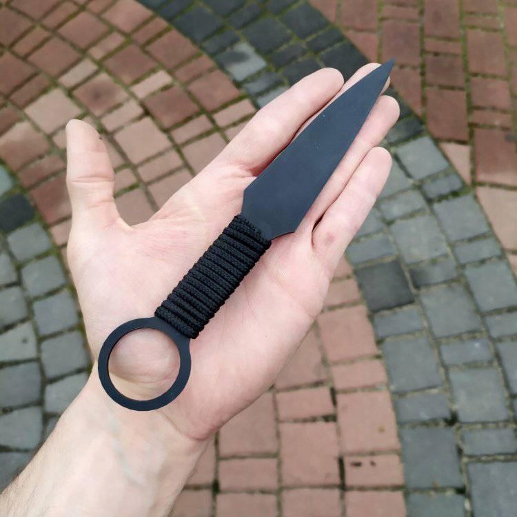 Стальной Кунай 20 см углеродный метательный нож острый код производителя шо Кунай