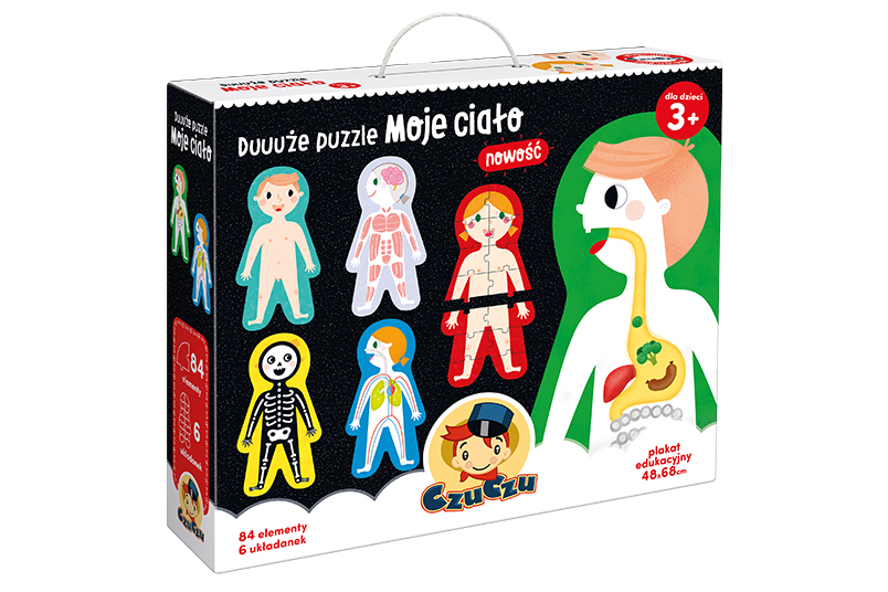 

Czuczu Duże Puzzle Moje Ciało